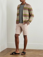 Incotex - Venezia 1951 Slim-Fit Straight-Leg Cotton-Blend Bermuda Shorts - Neutrals