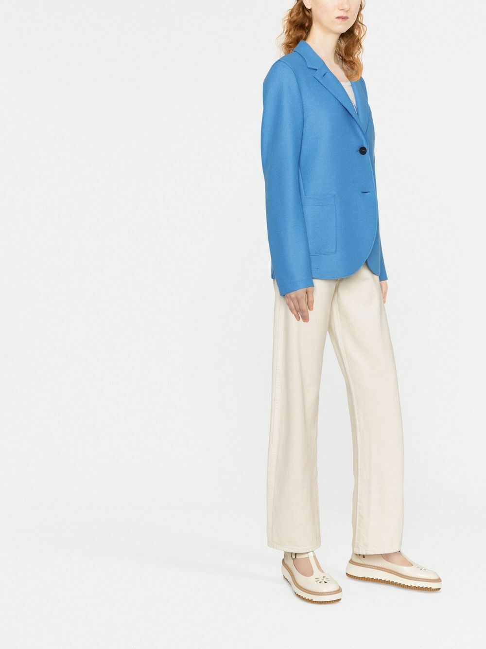 HARRIS WHARF BLAZER WITH SHOULDER PADS main image 1