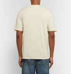 Loewe - Paula's Printed Cotton and Silk-Blend Jersey T-Shirt - Men - Cream