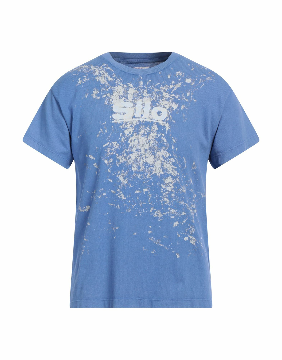 Erl Mens T-shirt Pastel in Blue