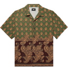 Stüssy - Camp-Collar Paisley-Print Woven Shirt - Green