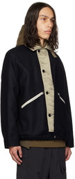 sacai Navy Layered Jacket