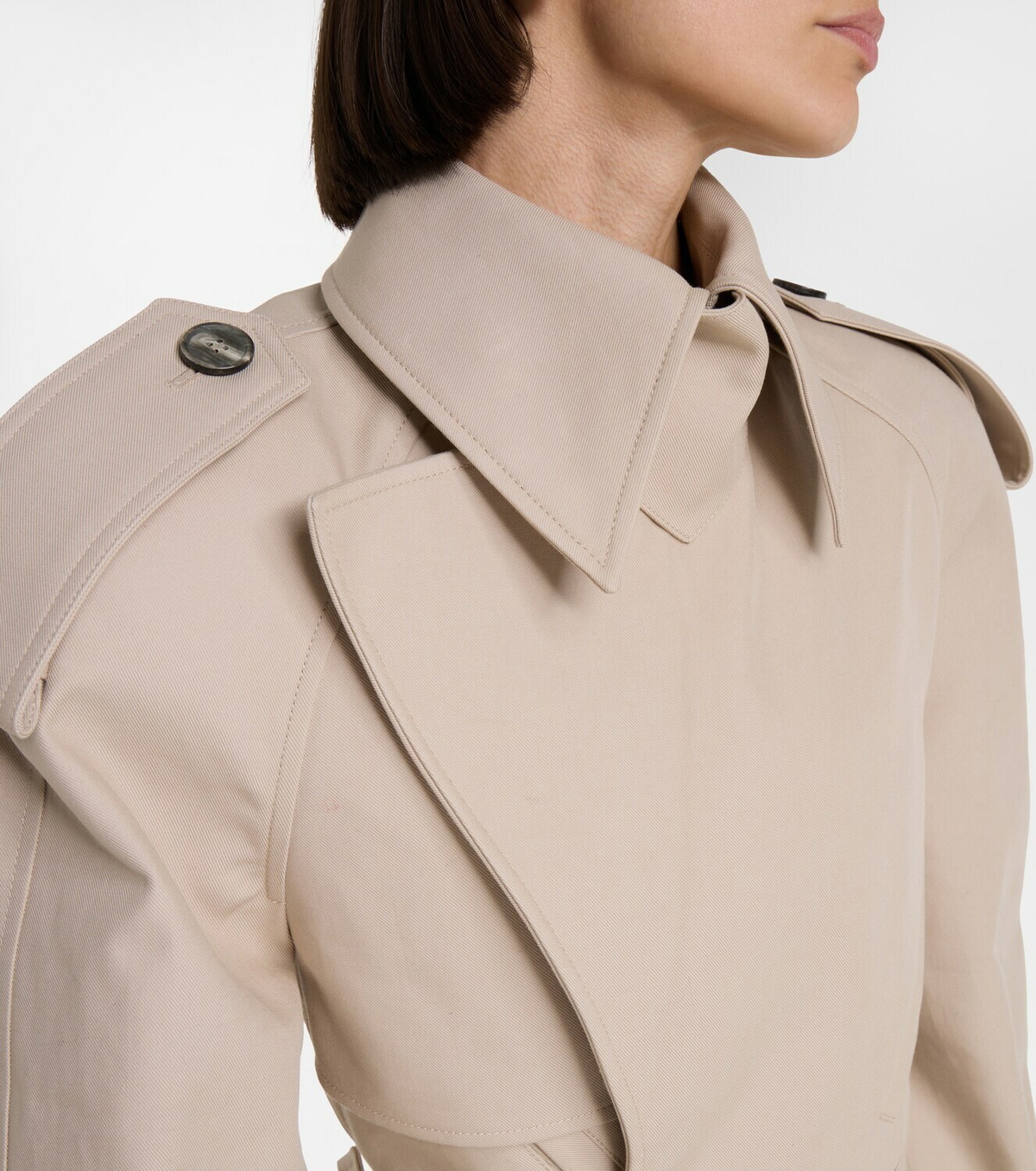 Wardrobe.NYC Cotton trench coat