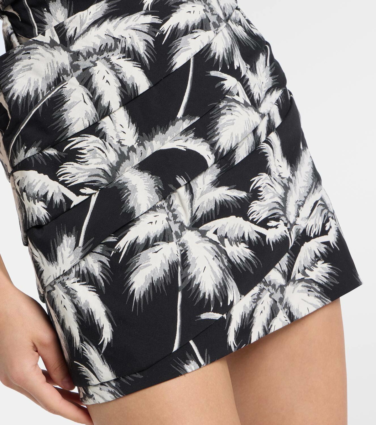 Johanna Ortiz Sombra embroidered cotton-blend minidress