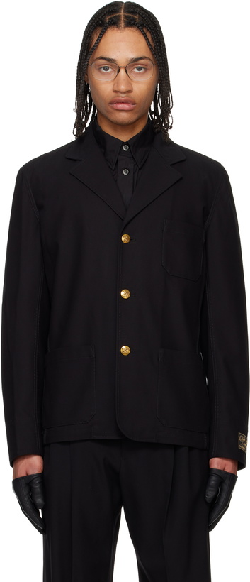 Photo: WILLY CHAVARRIA Black Workwear Blazer