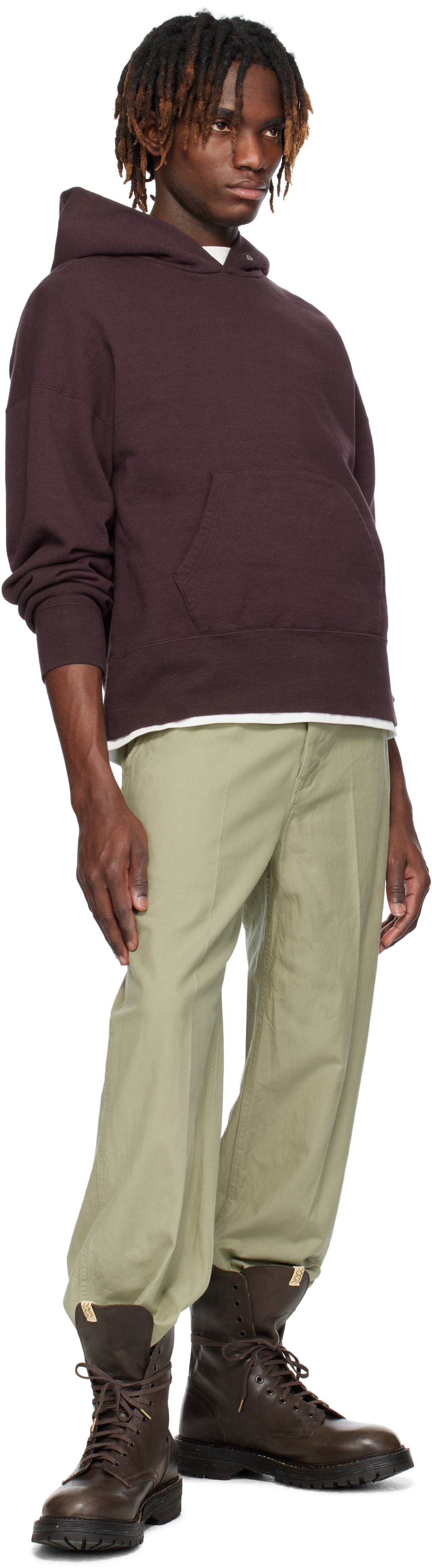visvim Burgundy Court P.O. Hoodie Visvim
