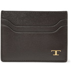 Tod's - Textured-Leather Cardholder - Brown