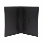Acne Studios Men's Flap Patterned Card Holder in Black