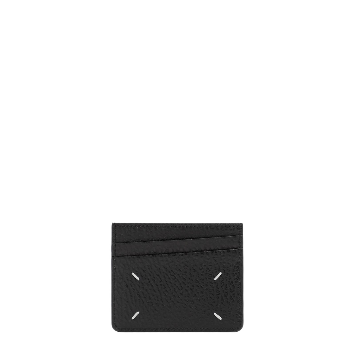 Maison Margiela Black Four Stitches Passport Holder Maison Margiela