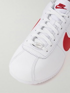 Nike - Cortez Mesh-Trimmed Leather Sneakers - White