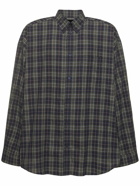 BALENCIAGA - Light Check Cotton Shirt