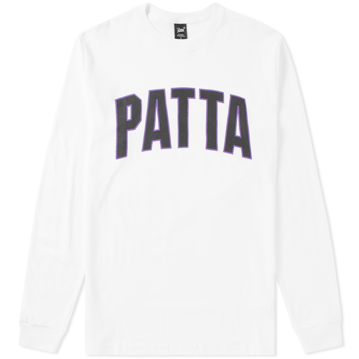 Photo: Patta Curve Logo Long Sleeve Tee