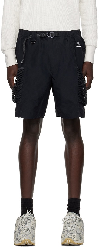 Photo: Nike Black Snowgrass Shorts