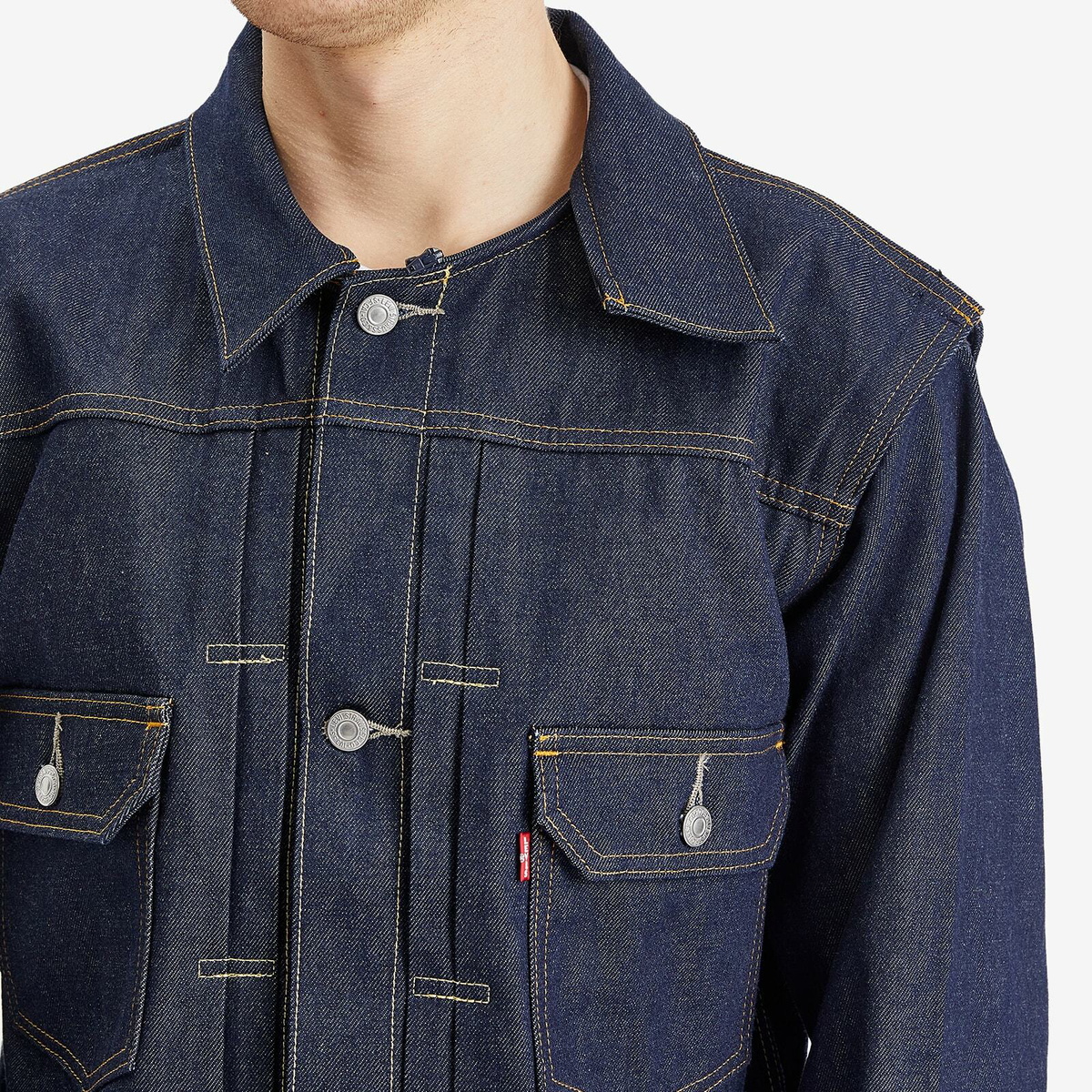 Levi's Men's Levis x Undercover Pinnacle Trucker Jacket in Indigo