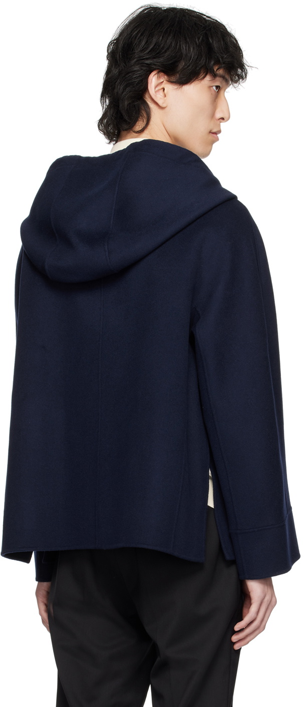 Max Mara Navy Wind Hoodie