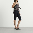 MARGESHERWOOD Women's Soft Boston EW Bag in Black Pull-Up 