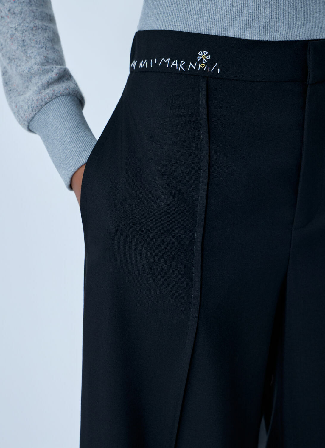 Marni Wool Tailored Pants