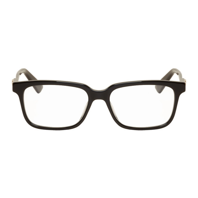 Photo: Gucci Black Rectangle Glasses