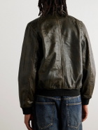 Marant - Braian Leather Blouson Jacket - Brown