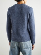 Boglioli - Slim-Fit Wool and Cashmere-Blend Sweater - Blue