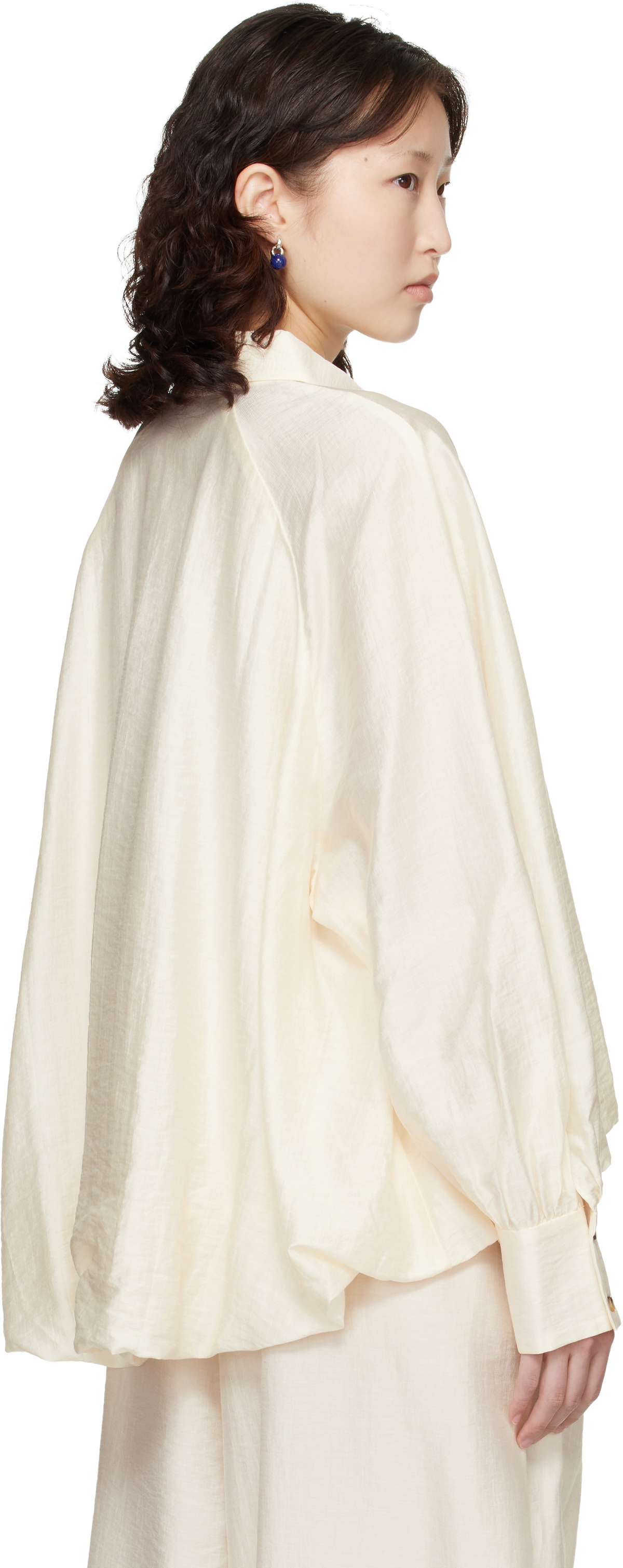 Cordera Off-White Balloon Shirt