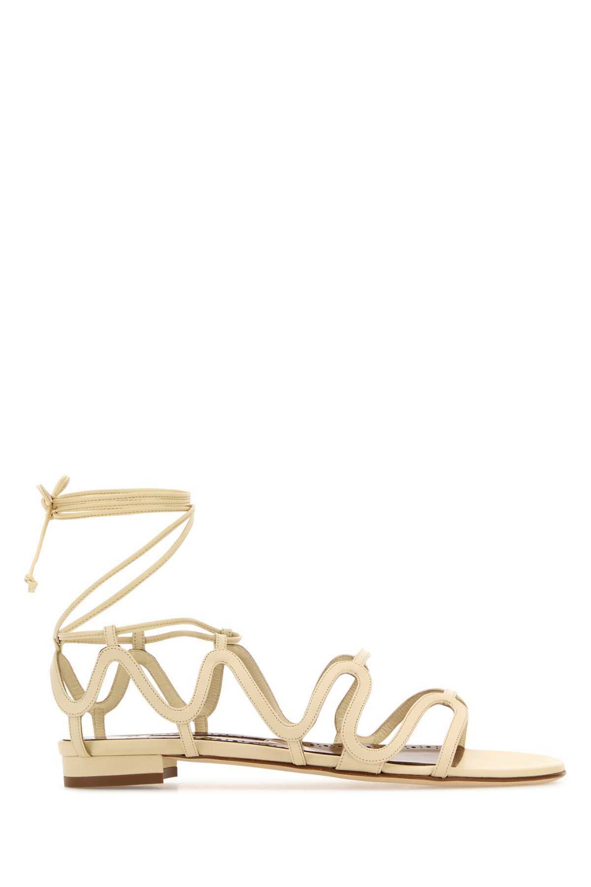 Manolo Blahnik Thalusa 10 leather sandals Manolo Blahnik