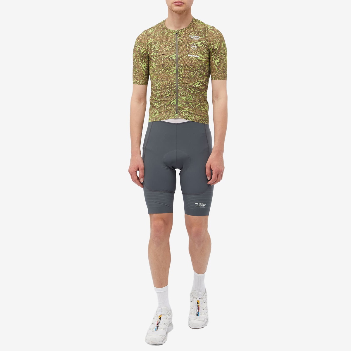Pas Normal Studios Men's x T.K.O. Mechanism Pro Bib in Dark Grey