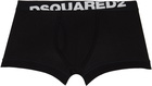 Dsquared2 Two-Pack Black Trunks Boxers