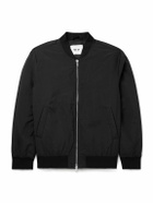 NN07 - Dixon 8280 Recycled-Shell Bomber Jacket - Black
