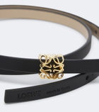 Loewe Anagram leather belt