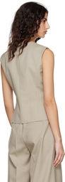 Blossom Beige Millie Vest