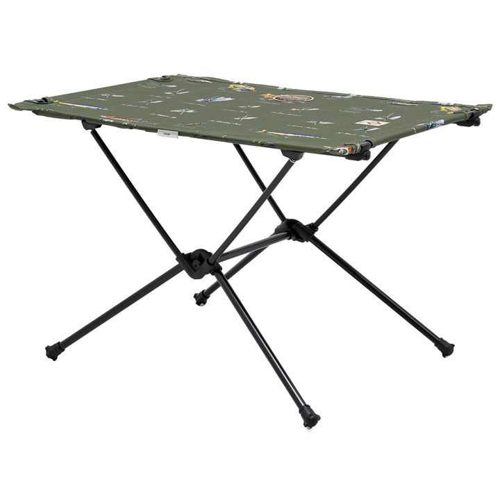 Photo: END. x Helinox ‘Fly Fishing’ Tactical Table M in Chive 
