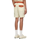 Wacko Maria Off-White Two-Tone Asshole 50s Shorts