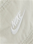 Nike - Sportswear Logo-Embroidered Cotton-Twill Bucket Hat - Gray