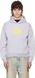 Coperni Gray 'Stay Foolish' Printed Hoodie