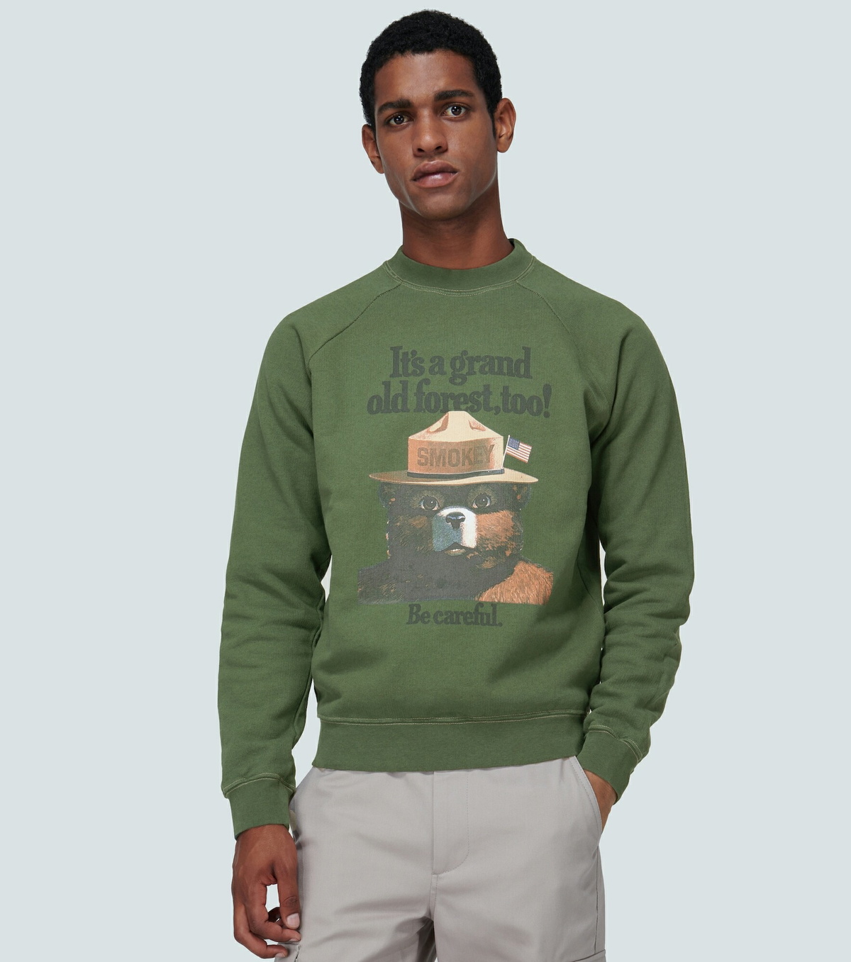 Phipps - Smokey Bear graphic sweatshirt