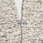 RoToTo Organic Cotton Slub Crew Sock in Dark Brown
