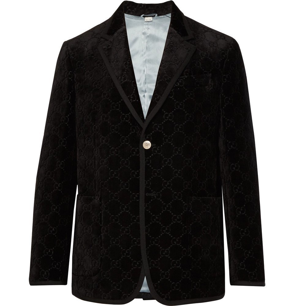 Gucci black blazer at 1stDibs