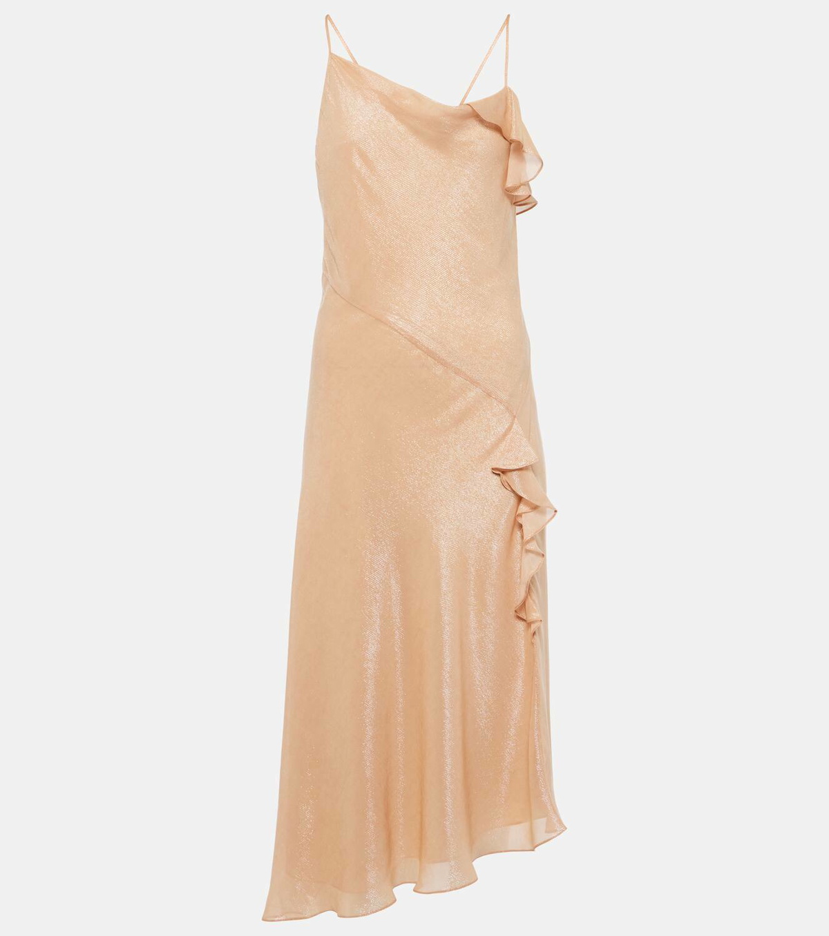 【VICTORIA BECKHAM】Bias Cami Lurex ツイル スリップドレス Victoria Beckham Bias Cami Lurex® twill slip dress Victoria