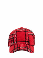 MSGM Tweed Baseball Hat