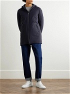 Herno - Hooded Padded Shell Parka - Blue