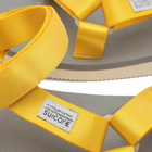 Suicoke Men's Depa-Cab Sneakers in Yellow/Beige