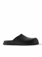 Rick Owens - Granola Leather Mules - Black