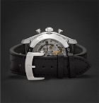 Zenith - El Primero Chronomaster 42mm Stainless Steel and Alligator Watch - Black