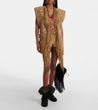 Isabel Marant Dalila fringed suede vest