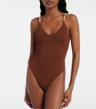 ViX Paula Hermanny Harper beaded swimsuit
