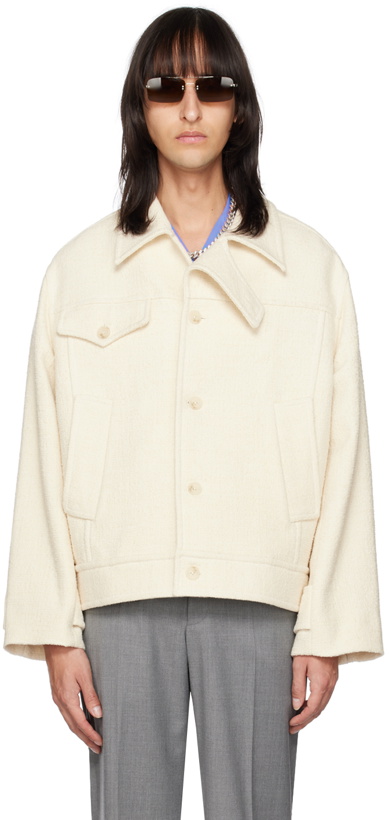 Photo: Commission Off-White Cotton Jacket