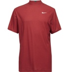 Nike Golf - Tiger Woods Dri-FIT Mock-Neck Golf Top - Red