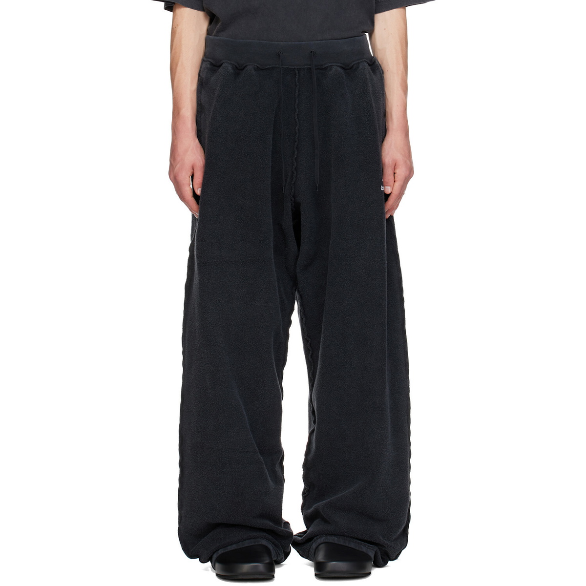 Haider Ackermann Black Moonshape Jogging Lounge Pants Haider Ackermann