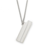 1017 ALYX 9SM - Logo-Embossed Silver-Tone Lighter Case Necklace - Silver